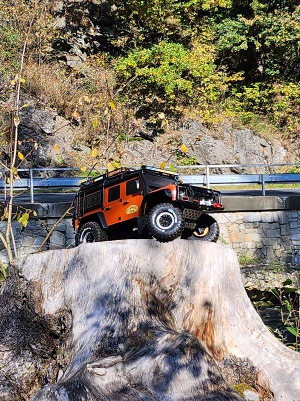 RC auto TRX-4 Land Rover Defender