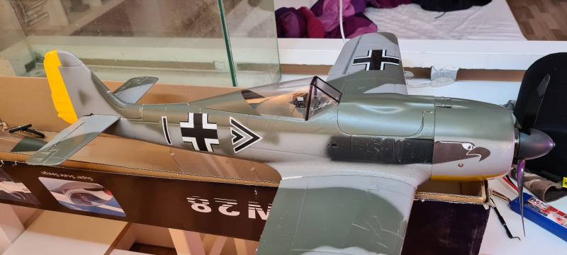 Prodám RC letadlo FW 190