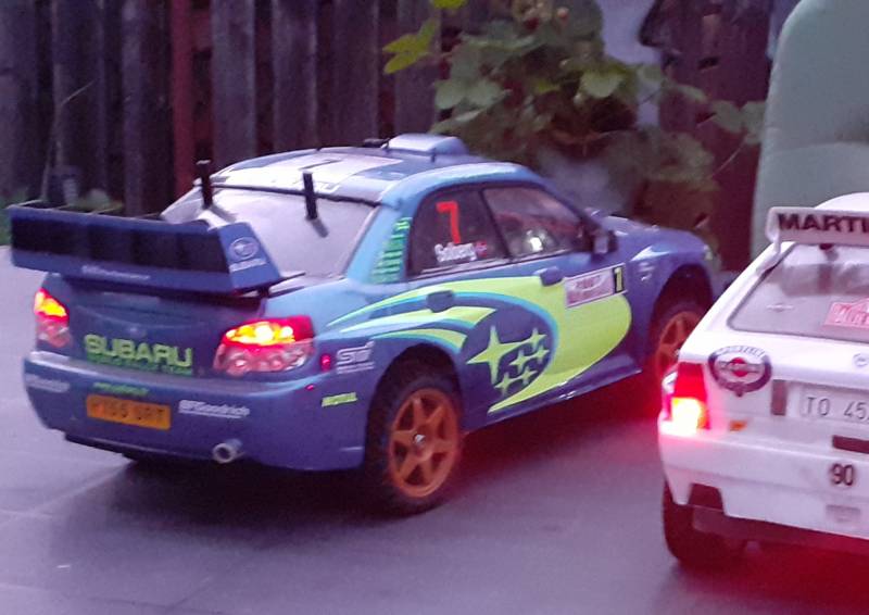 RC auto Subaru WRC 2007