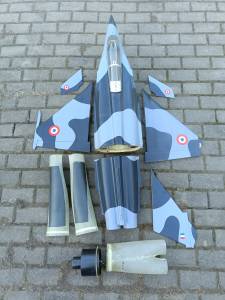 Dassault Rafale 120mm edf kevlar