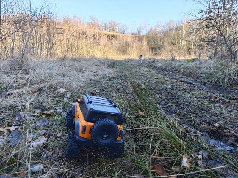 TRAXXAS TRX-4 Bronco 1:10 klon v Tuningu