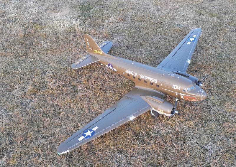 Predám model C-47 SkyTrain (HobbyKing)