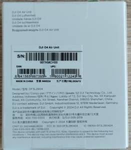 Prodám novou nerozbalenou jednotku DJI O4 Air Unit