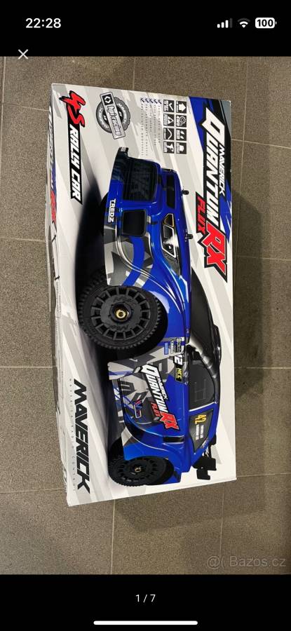 Závodní rc model 1/8 maverick quantum rx
