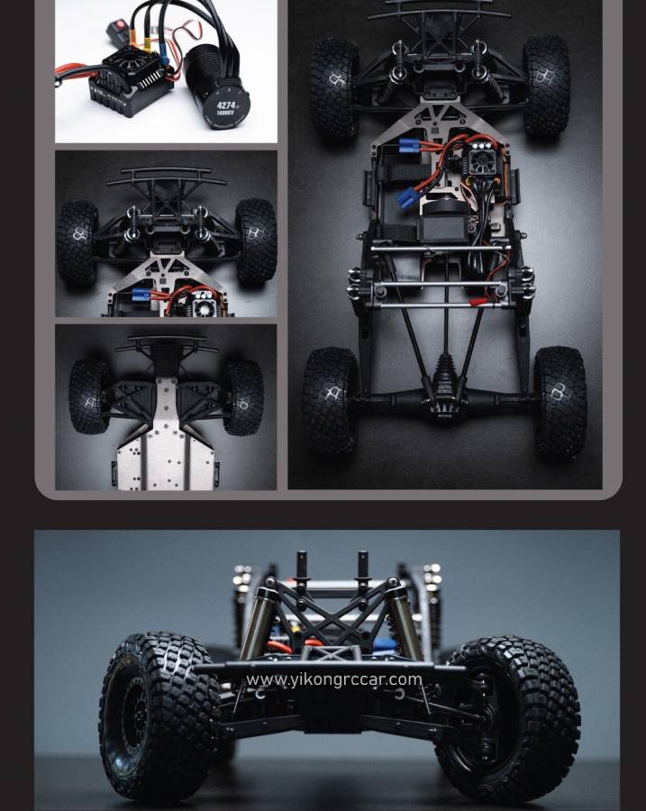 Trophy Truck 1/7 Scale RC Brushless Yikong DF7 v3