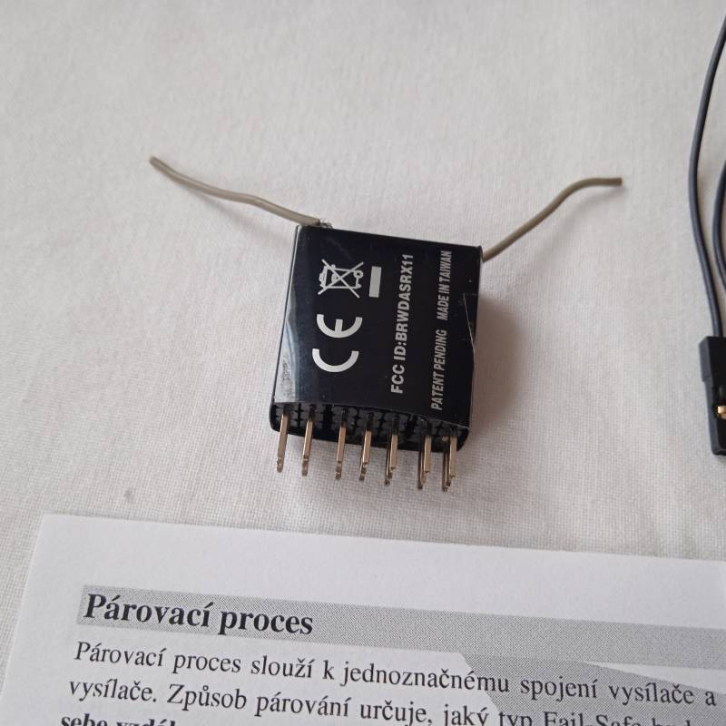 SPEKTRUM Dx6i, 4 přijímače, satelit, příslušenství