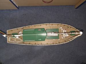 RC model rybářského kutru Vladyka Models 725 mm
