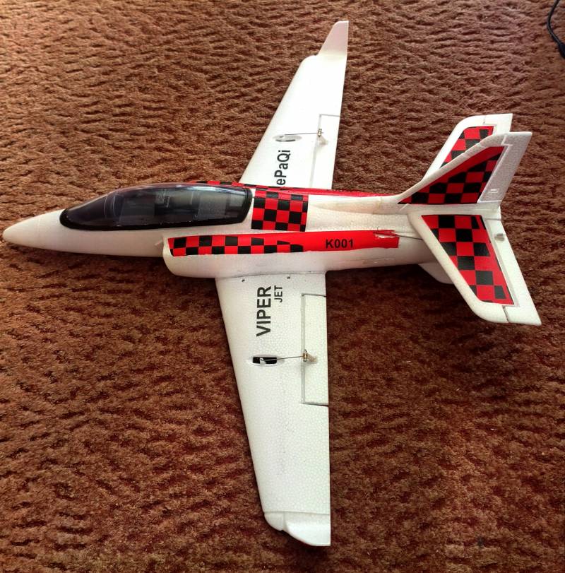 EDF JET - KPQ VIPER 760mm EPO - se stabilizací