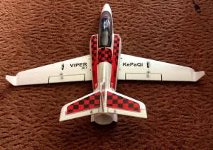 EDF JET - KPQ VIPER 760mm EPO - se stabilizací